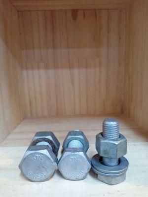 A325 Structural Hex Head Bolt with Zinc Plated
