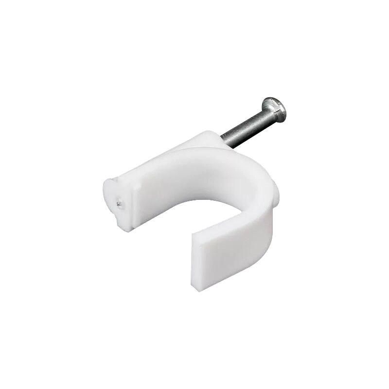 Plastic Nail Hook Clip Circle Cable Clip for Wire Fixed in Guangzhou