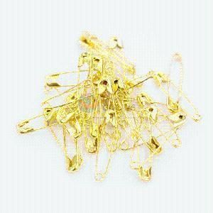 Golden Head Pins Set