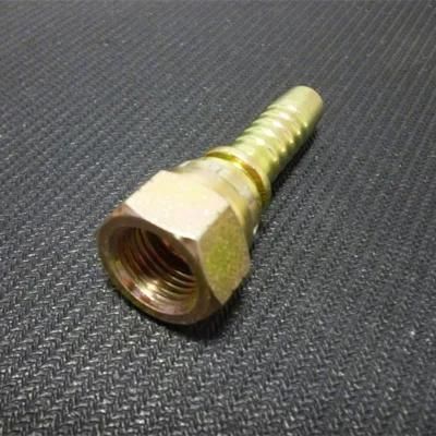 Carbon Steel Straight Jic Hydraulic Hose End 26711