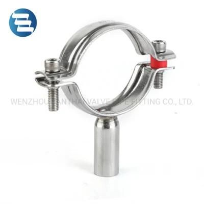 Professional Full SS304 Sanitary Stainless Steel Pipe Holder