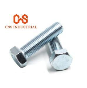 High Strength Grade 8.8 Blue Zinc-Plated Hex Head Bolt DIN933