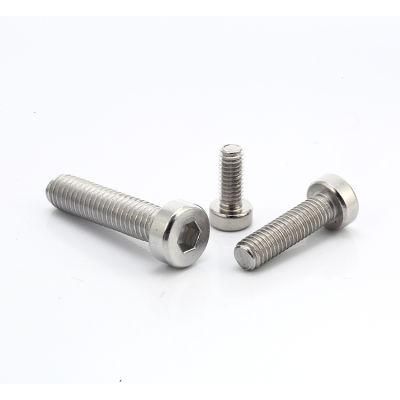 OEM M3 M4 M5 M6 M8 304 A2-70 Stainless Steel DIN7984 Hexagon Socket Thin Head Bolts