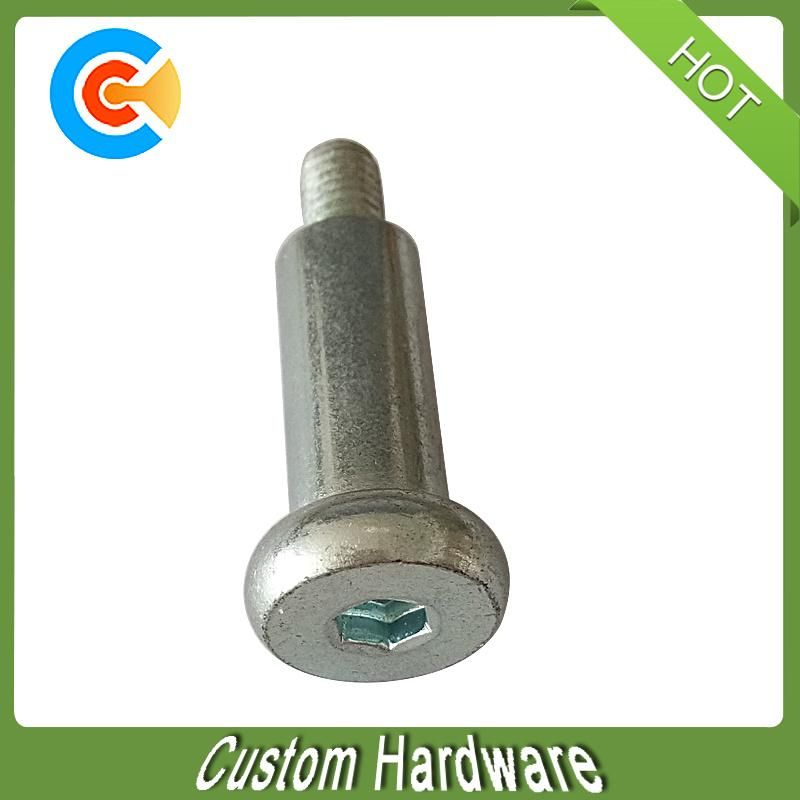 Carbon Steel Blue Zinc M6 Step Screws for Strollers