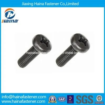 Stock ISO7045 Stainless Steel Phillips Pan Head Machine Screw