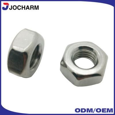 A2-70 A4-80 Stainless Steel 304 Hex Nuts