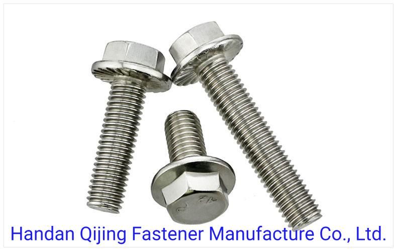 Stainless Steel/High Strength Steel Hex Head Flange Bolts