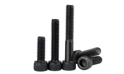 M3m4m5m6 Carbon Steel Grade 12.9 Full Tooth Extended Cup Head Bolt High Strength Blackened Hexagon Socket Head Screw