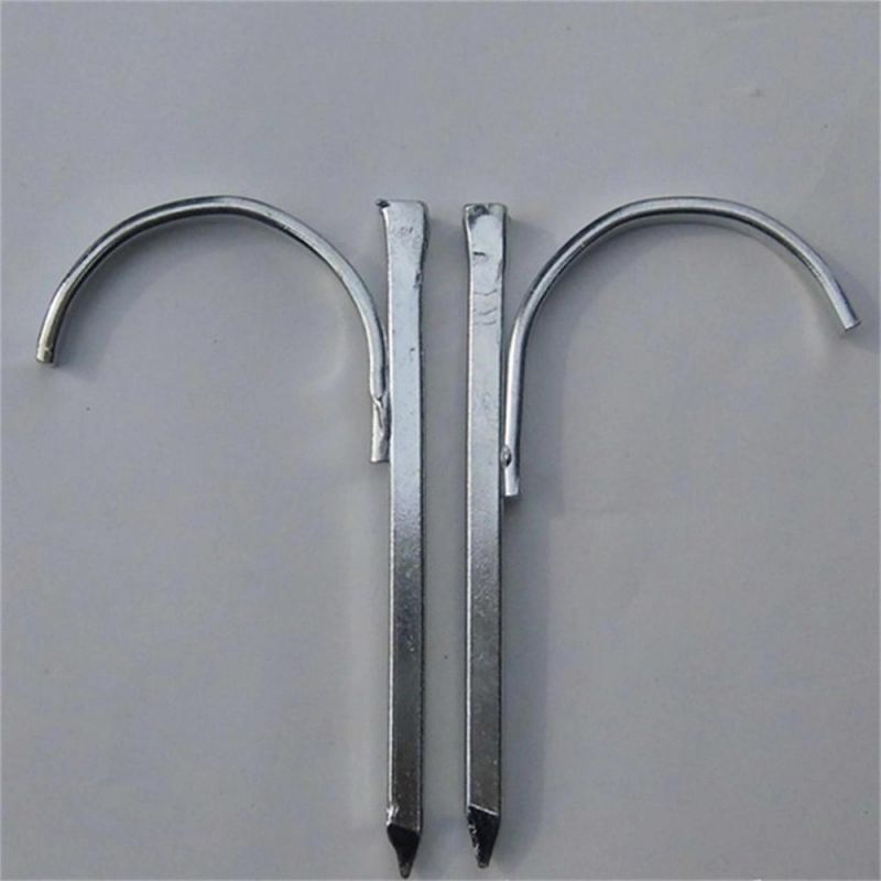 Metal and Dard Galvanized PPR Water Pipe Square Hook Steel Nail