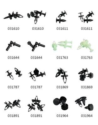 Auto Plastic Fasteners and Clips Automotive Body Clips