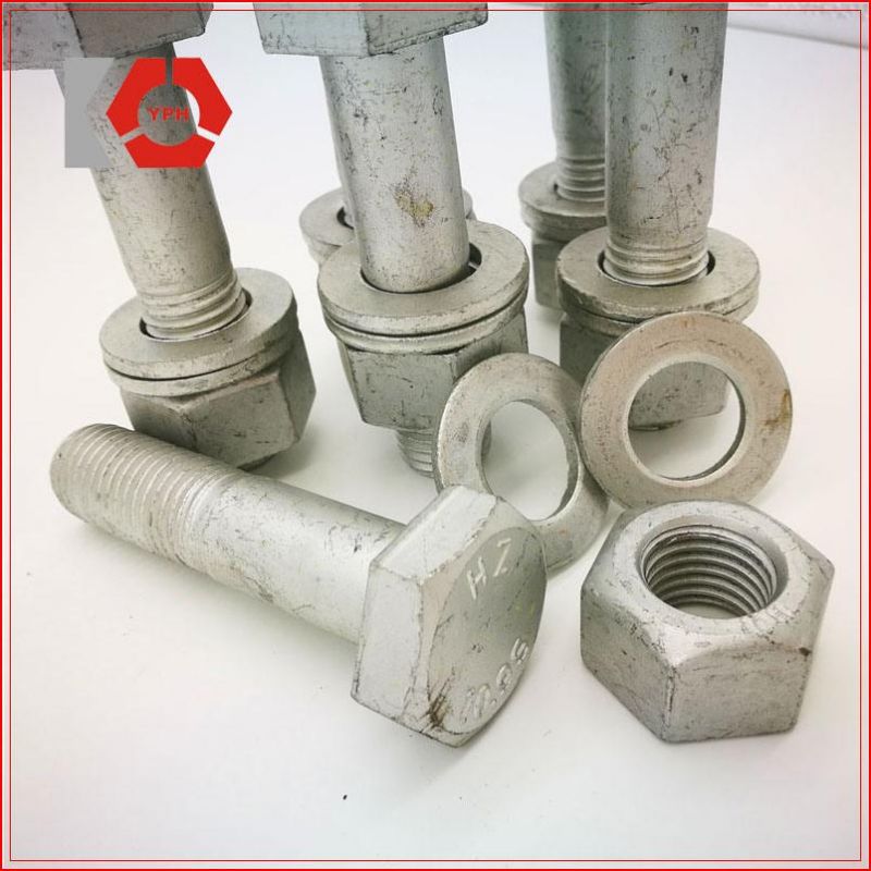 High Quality and Precise HDG Hexagonal Hex Bolt DIN933 and DIN931 with Washer Cheap