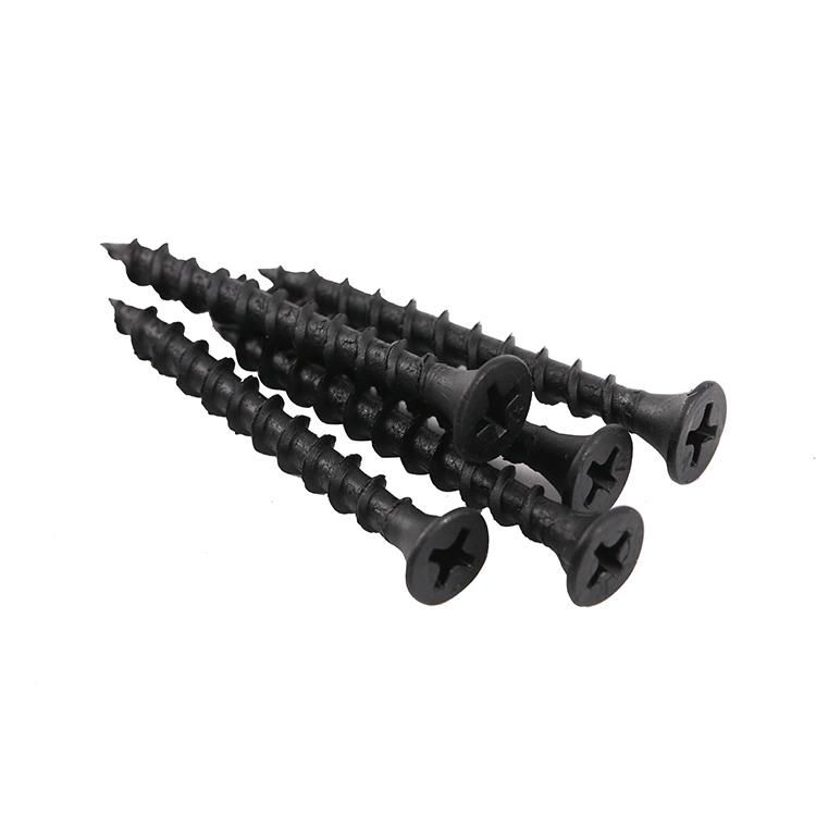 Congo Namibia Zambia Market/#6 3.5mm Carbon Steel Bugle Head Black/Grey Phospated Self Tapping Screw/Self Drilling Screw Gypsum Board Screws/Drywall Screw