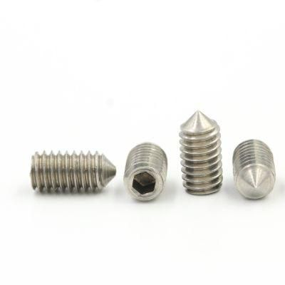 M2.5 M8 Nylon Tipped Socket Hex Dog Point Set Screw