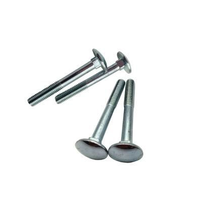 Mushroom Head Square Neck Bolt Screw with Zinc