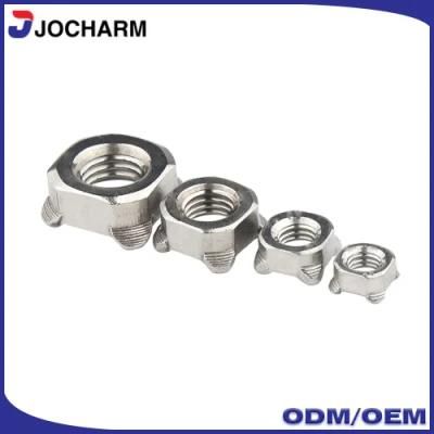DIN928 Fastener Stainless Steel Ss 304 316 Square Weld Nut