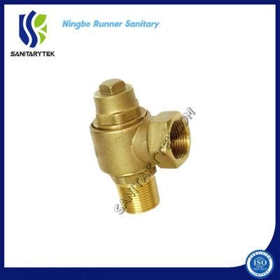 China Factory Male Forged Brass Ferrule Cock Valve