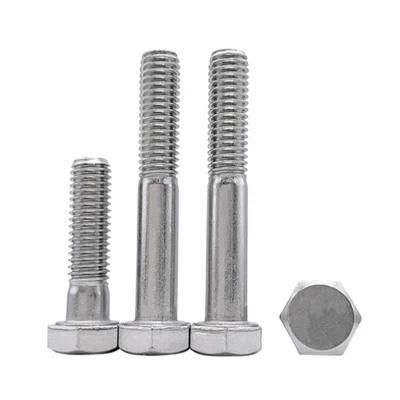 304 Stainless Steel DIN931 Hexagon Head Thick Rod Half Thread Bolt M10