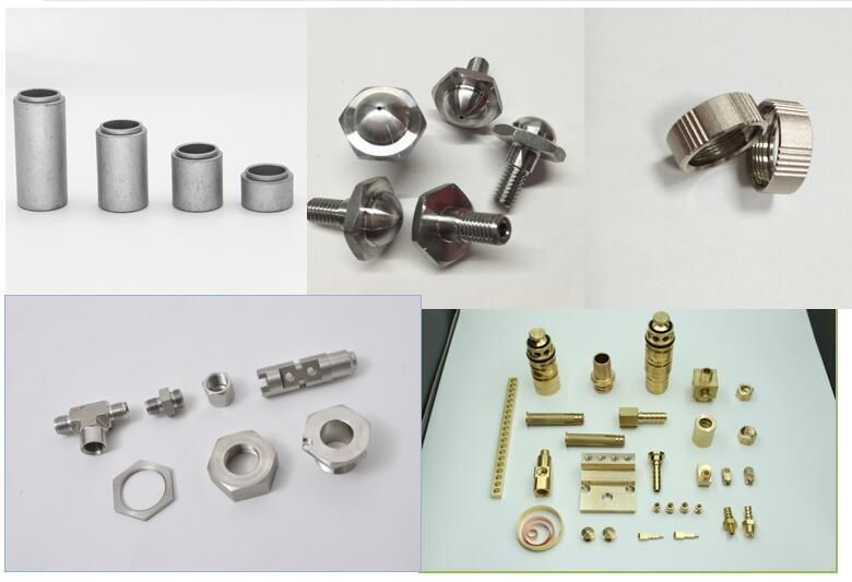 China Factory Edge Milling Nut, CNC Machining Nut, Free Cutting Steel Nut 12L14/1215, Brass Nut