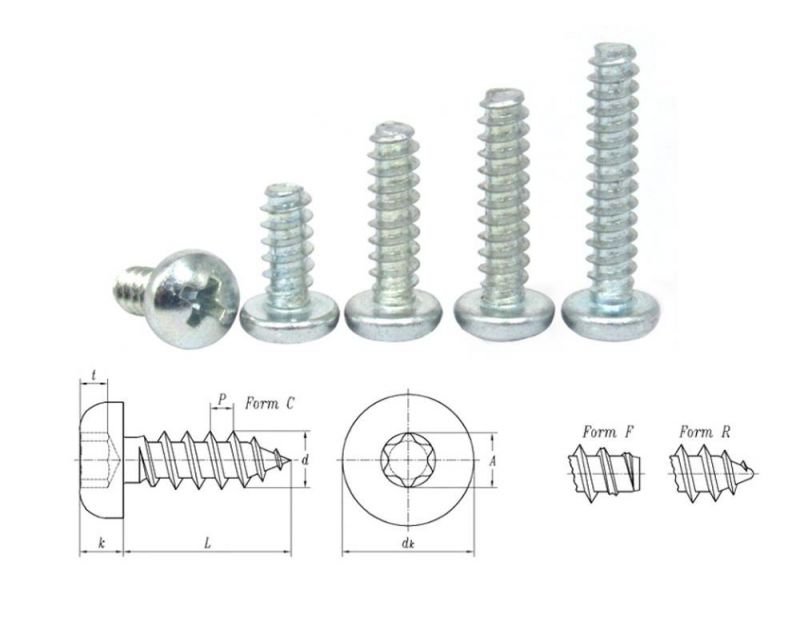Type B Point #2 pH Drive Self Tapping Sheet Metal Screw