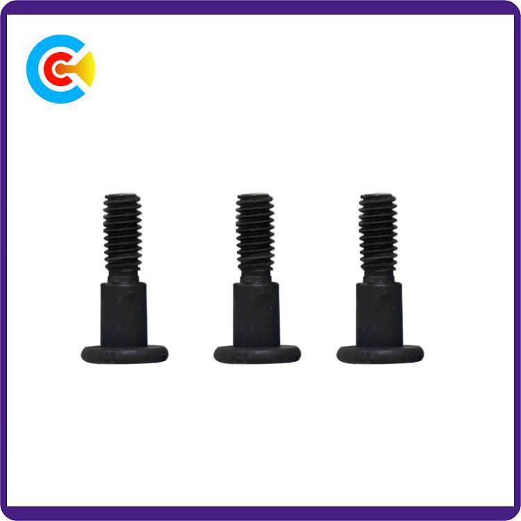 DIN/ANSI/BS/JIS Carbon-Steel/Stainless-Steel Slotted Shoulder Screw for Bridge and Railway