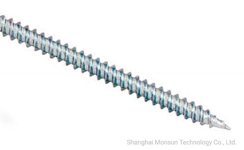 Blue/Clear Galvanized Wood Thread Bugle Head Self-Tapping Screws/Tornillos
