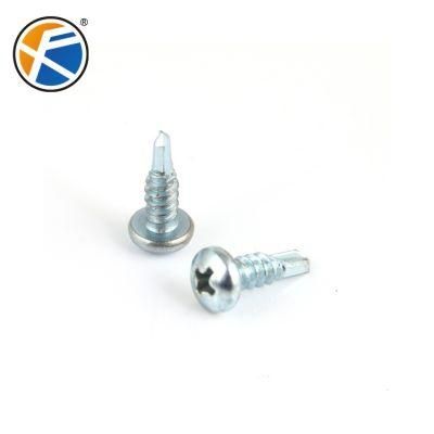 White Zinc Plated with Hardness Self Drilling Screw with Washer Roofing Screw