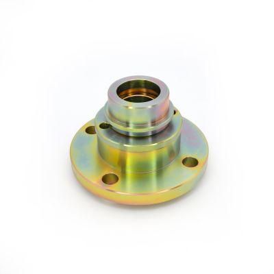 CNC Precision Machining Non-Standard Threaded Pipe Connecting End Flange
