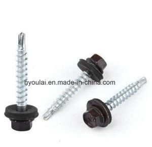 Self Tapping Self Drilling Screw Hexagon Head Screw Zine Plated