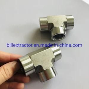 Stainless Steel Compression Fittings of Full Female Tee