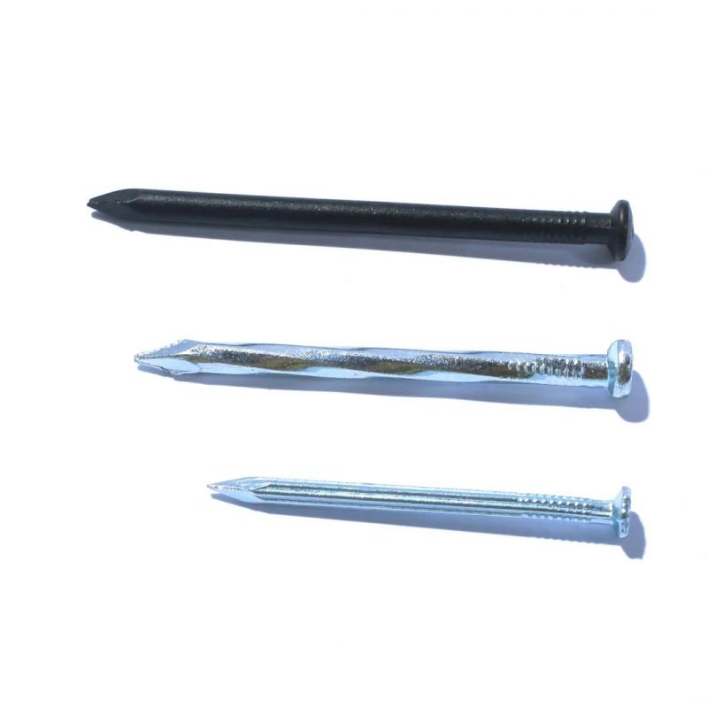 Most Popular Concrete Steel Nail 25mm Nails Electro Galvanized Concrete Steel Nail