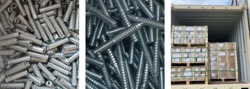 Double Expansion Anchor, Die Cast Zinc Alloy