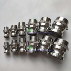 Stainless Steel SS304 Coupler Type a B C D E F DC Dp Pipe Fittings Camlock Coupling