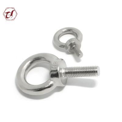 A2-70 304 Stainless Steel Bolts Eye Bolt with Ring Hole/A4 Eye Bolt/DIN580 Eye Bolt