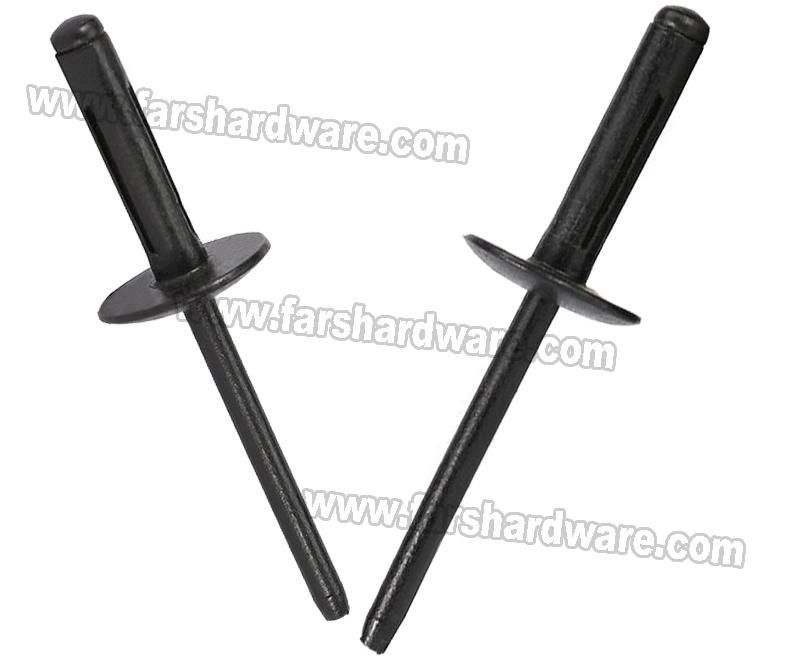 Colored Large Flange Aluminum Stainless Steel Blind Pop Rivet