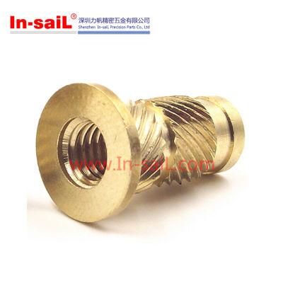 Brass Insert for Plastics, ISO9001