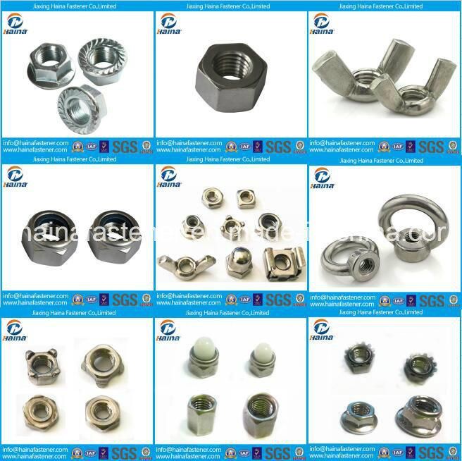 Zinc Plated 4.8grade Hex Slot Nut Castel Nut Kee Nut