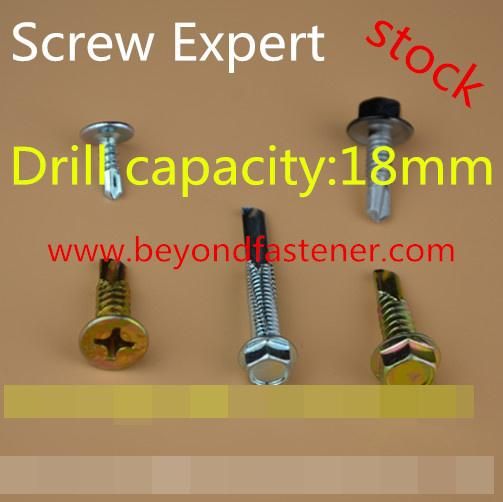 Cathodic Epoxy E-Coat Self Drilling Screw