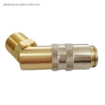 Brass Mold Hydraulic Quick Hose Coupling with Thread