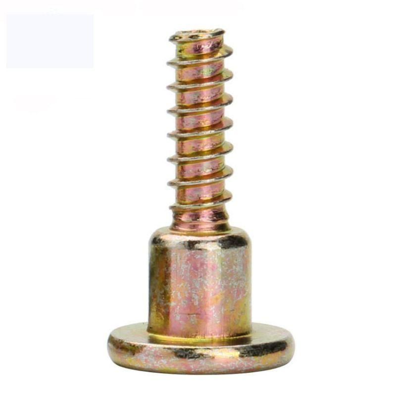 Color Zinc Plated M4 M5 M6 Flat Head Phillips Shoulder Self Tapping Screws for Plastic
