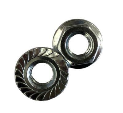 DIN6923 Hex Flange Nut, Zinc Plated