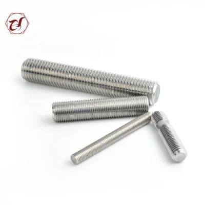 304 Stainless Steel Stud Bolt A2-50 Threaded Rod 304 Threaded Rod A4 Threaded Rod