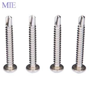 Stainless Steel 304 Philips Pan Head Self Drilling Screw (#10-16x1-1/4)