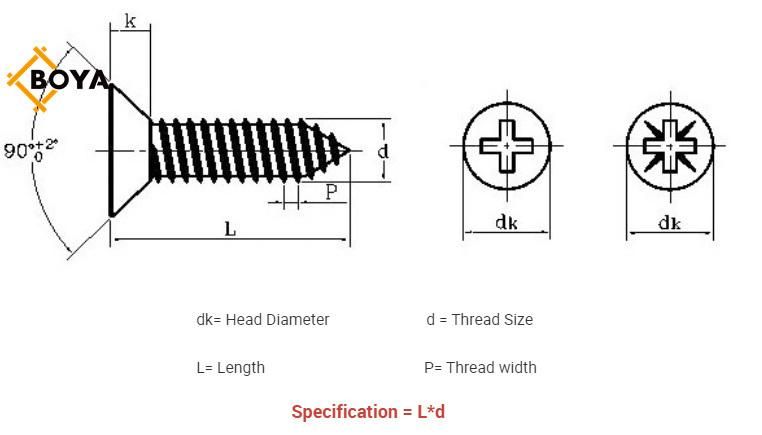 Yellow Zinc Torx Pozi Drive Double Countersunk Head Wood Chipboard Screw