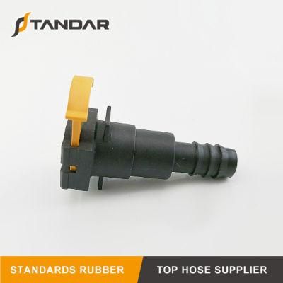 SAE 7.89mm Safety Fuel Pipe Quick Connector for Auto Parts