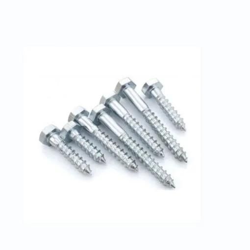 Hexagonal Head Wood Screws/Stainless Steel Hex Head Lag Sccrew/Lag Bolts/Coach Screws/Hex Flange Head Wood Screws, Wood Screw Lag Bolt