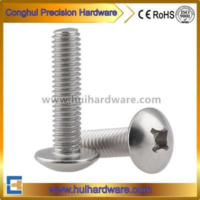 Stainless Steel 304 Philips Truss Head Machine Screw with Passivated