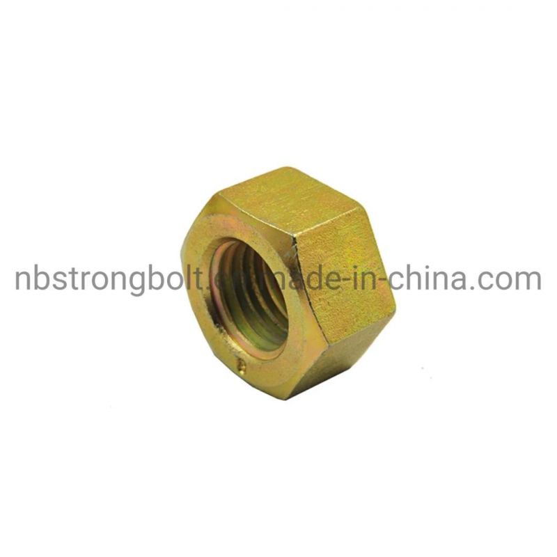 DIN934 Hex Nut Class 8 White Zinc Plated More Than 10 Years Produce Expricence Factory