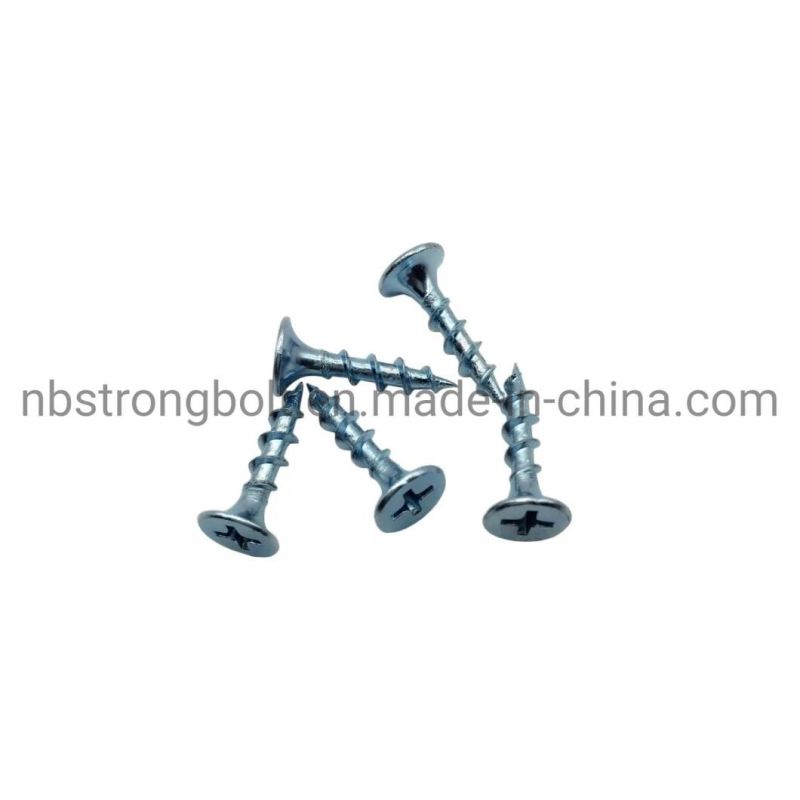 Phil Bugle HD Coarse Thread Drywall Screw Zinc Plated #6X1.5/8"