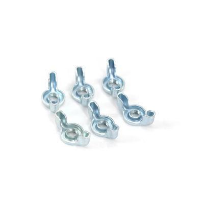 Stamping Butterfly Wing Nuts, Zinc Plated