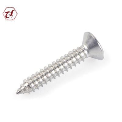 Flat Head A4 Self Tapping Screw Stainless Steel Screw